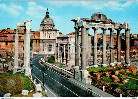 Roma - Rome - Foro Romano - Roman Forum - ancient world - 217 - Italy - unused - JH Postcards