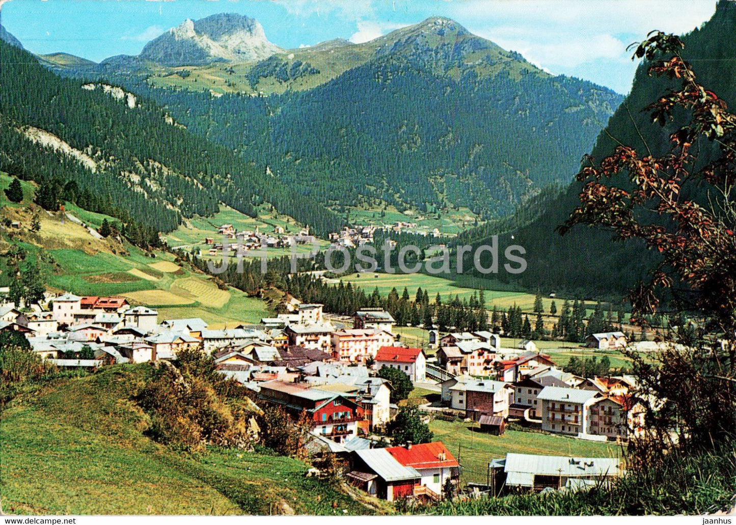 Campitello - Val di Fassa 1442 m - 1973 - Italy - used - JH Postcards