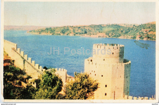 Istanbul - Bosphorus seen from Rumelihisar - Turkey - unused - JH Postcards