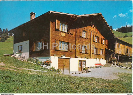 Ferienhaus Matels Pany - 1971 - Switzerland - used - JH Postcards