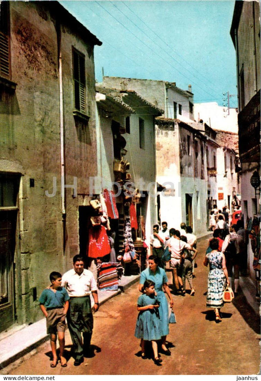 Tossa - Una calle - street - 5102 - Spain - unused - JH Postcards