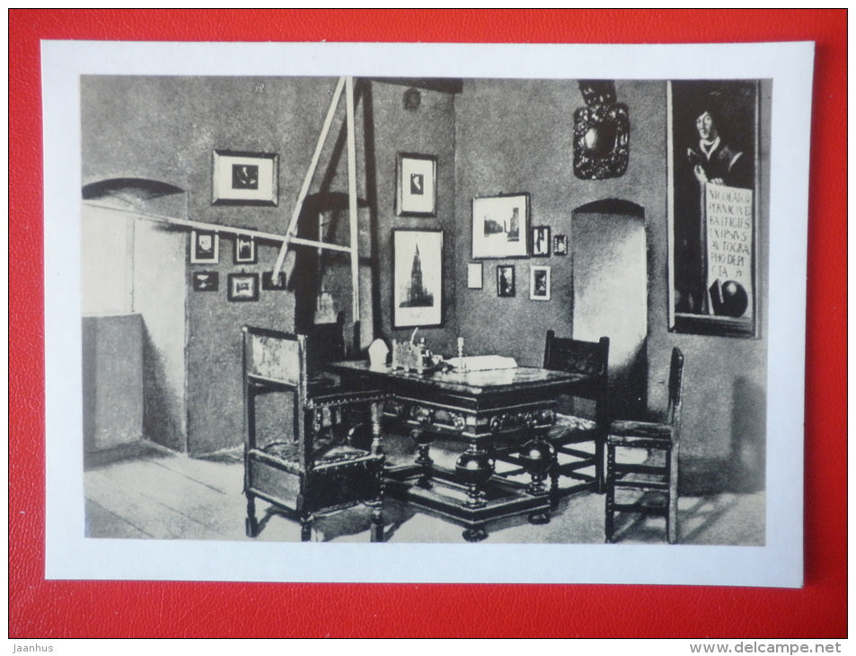 Copernicus Museum in Frombork Tower - Nicolaus Copernicus - mathematician and astronomer - 1973 - Russia USSR - unused - JH Postcards