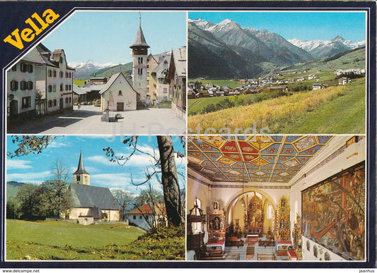 Villa - Val Lumnezia 1250 m cun la veglia baselgia da vallada a Pleif - Switzerland - unused - JH Postcards