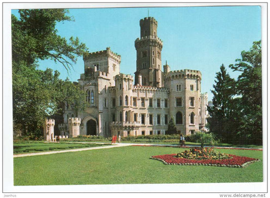 Hluboka Castle - Czech Republic - unused - JH Postcards