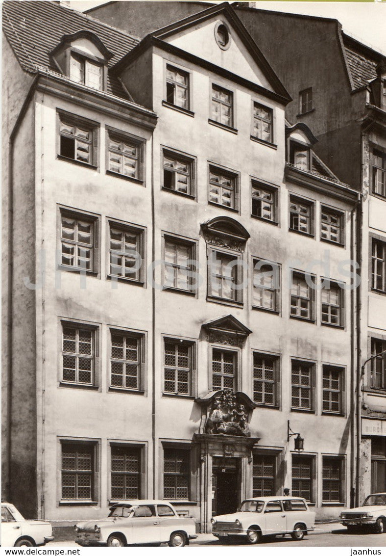 Leipzig - Kaffeebaum - old car - Historische Gaststatten - Historical Restaurants - DDR Germany - unused - JH Postcards