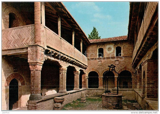 Cortiletto interno della Collegiata - Castell`Arquato - Piacenza - Emilia-Romagna - CAS 7/13 - Italia - Italy - unused - JH Postcards