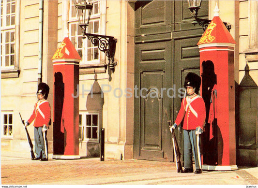 Copenhagen - The Royal Guard in Red Gala - Denmark - unused - JH Postcards