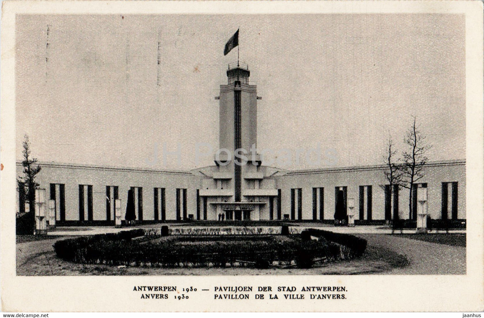 Anvers - Antwerpen - Paviljoen der Stad Antwerpen - old postcard - 1930 - Belgium - used - JH Postcards