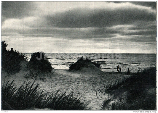 before the storm - Palanga - Lithuania USSR - unused - JH Postcards