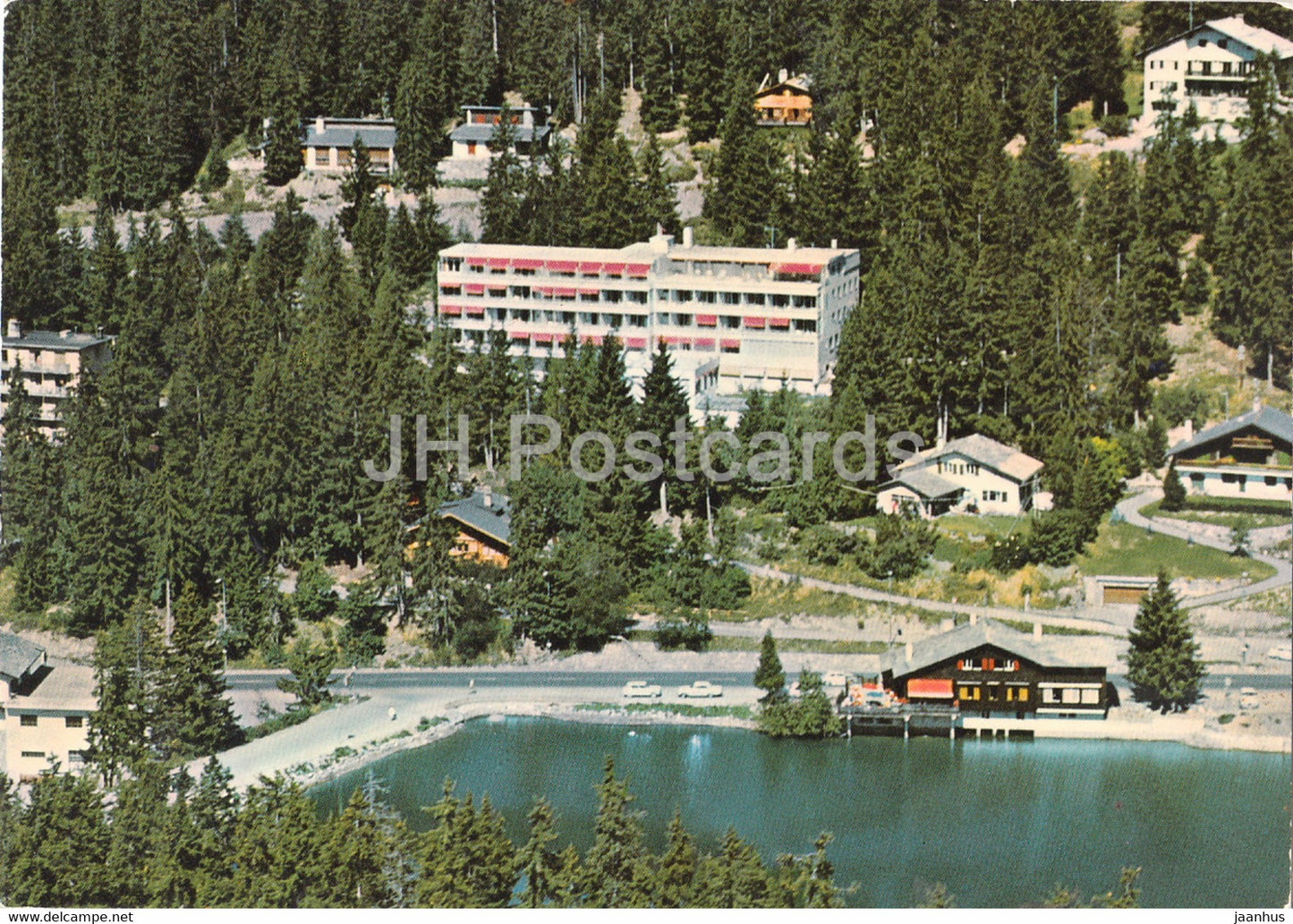 Kurhaus Bella Lui - Montana Vermala 1500 m - 1973 - Switzerland - used - JH Postcards