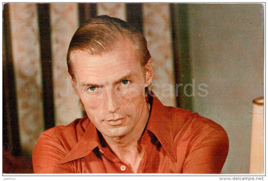 N. Olyalin - Soviet Russian Movie Actor - 1978 - Russia USSR - unused - JH Postcards