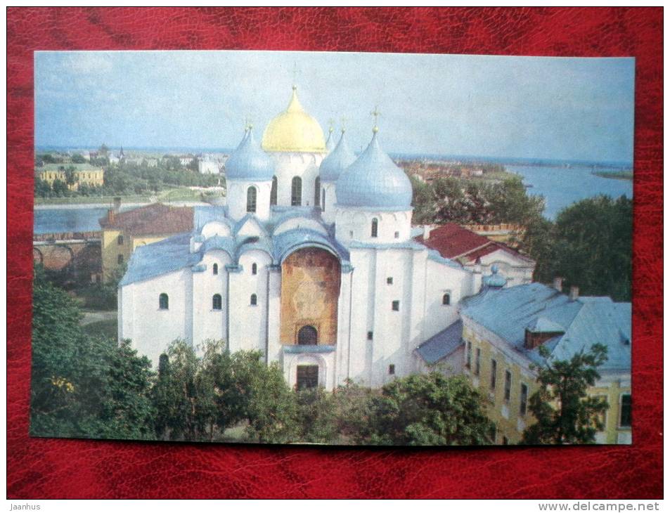 Novgorod - St. Sophia`s Cathedral 1045-50 - Russia - USSR - unused - JH Postcards