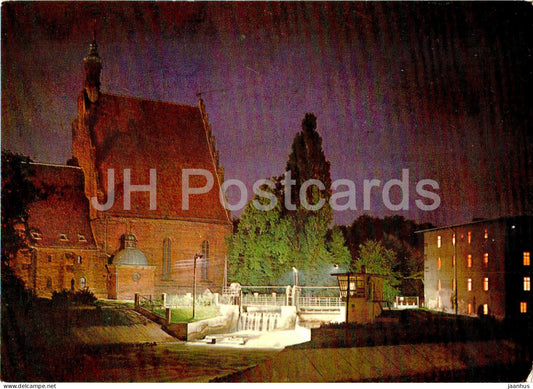 Bydgoszcz - Gotycki kosciol - Gothic church - Poland - unused - JH Postcards