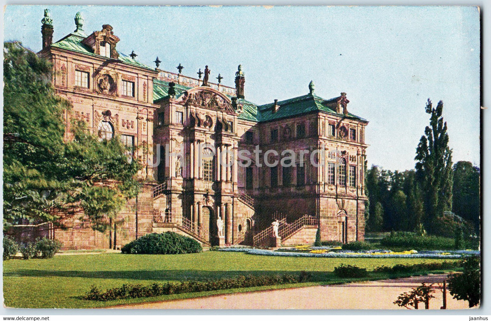 Dresden - Kgl Grosser Garten - Palais - castle - old postcard - 1913 - Germany - used - JH Postcards
