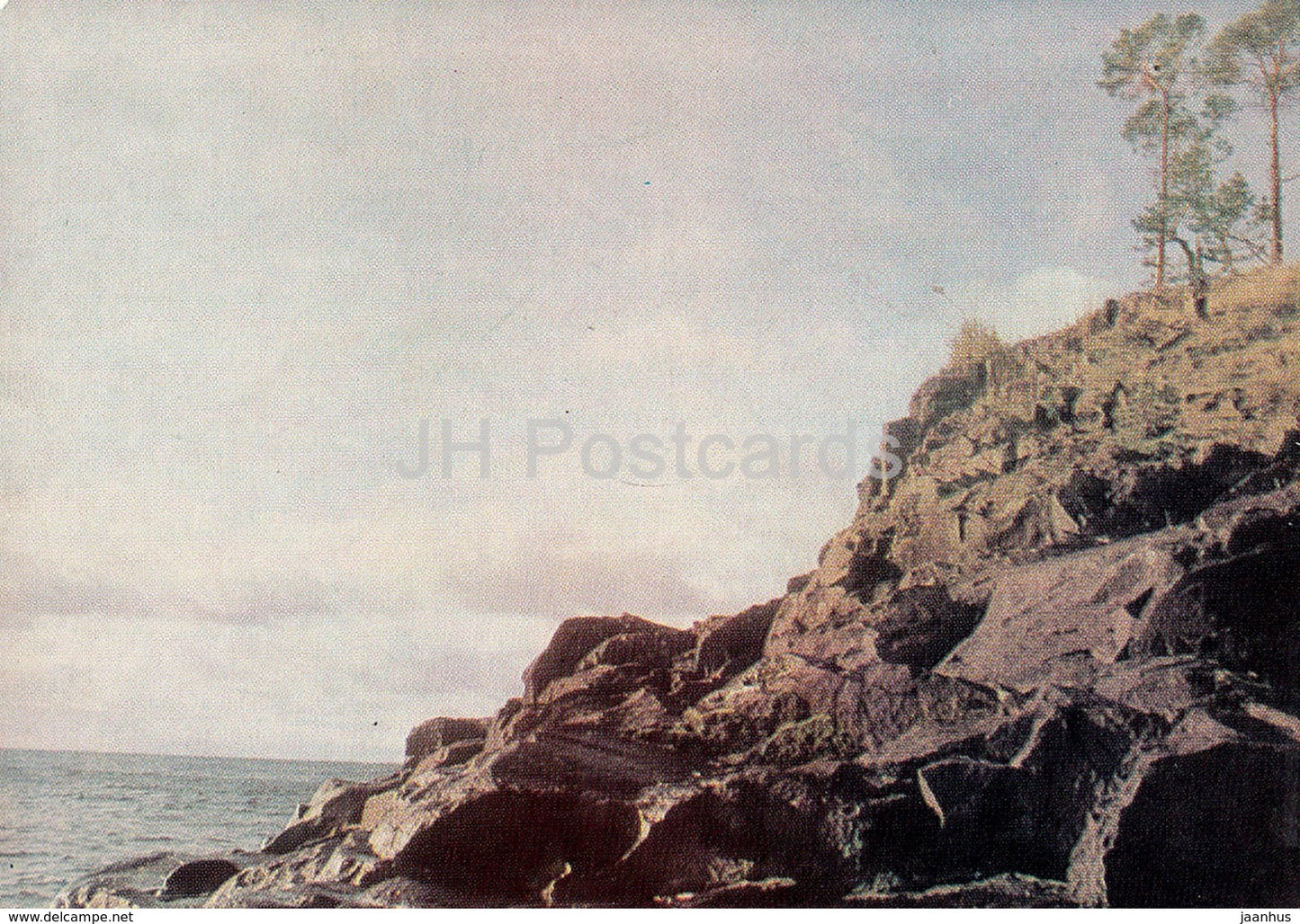 Valaam - Valamo - The Rocky Shores of Valaam - 1973 - Russia USSR - unused - JH Postcards