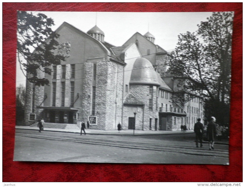 Tallinn Academic Drama Theatre - Tallinn - 1970 - Estonia - USSR - unused - JH Postcards