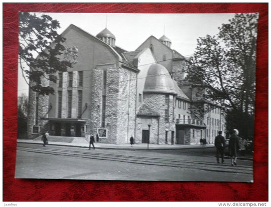 Tallinn Academic Drama Theatre - Tallinn - 1970 - Estonia - USSR - unused - JH Postcards