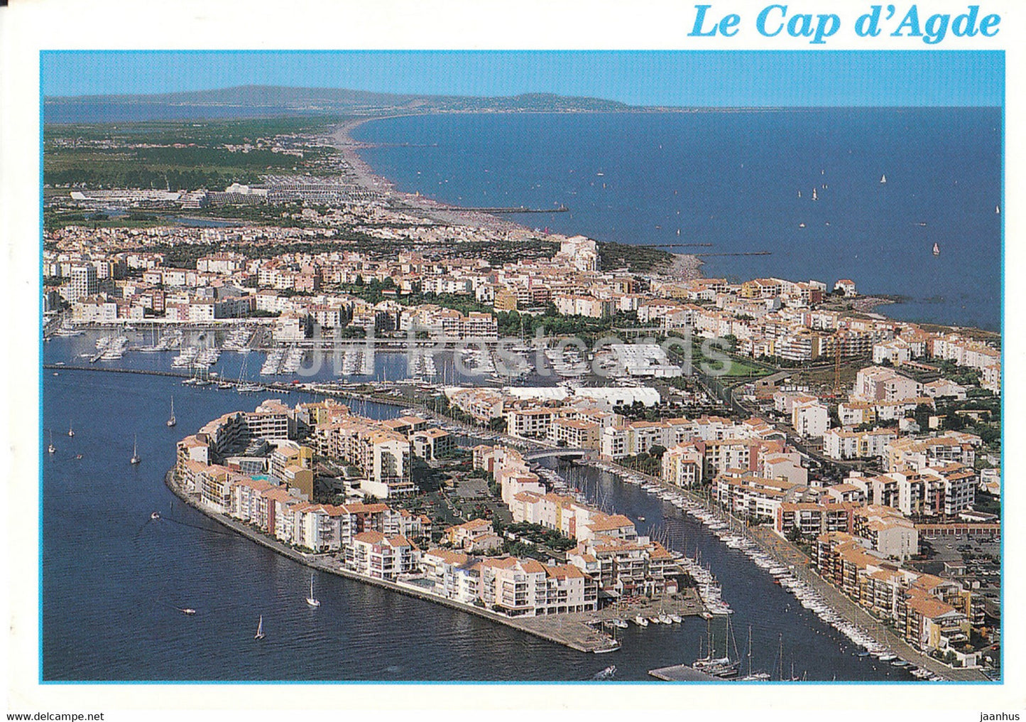 Le Cap d'Agde - Herault - 1998 - France - used - JH Postcards