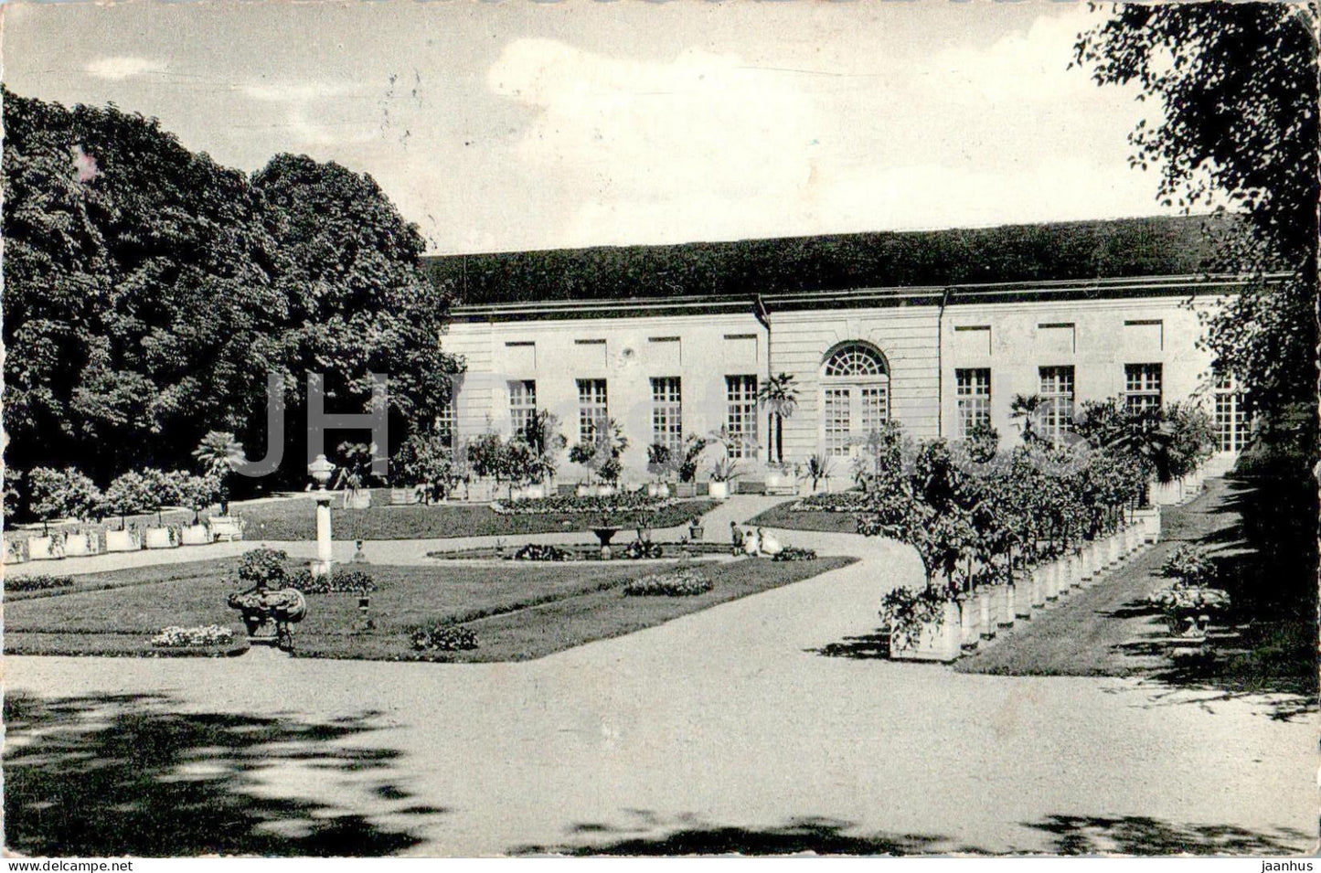 Chateauneuf Sur Loire - L'Orangerie - The Orangery - old postcard - 1954 - France - used - JH Postcards