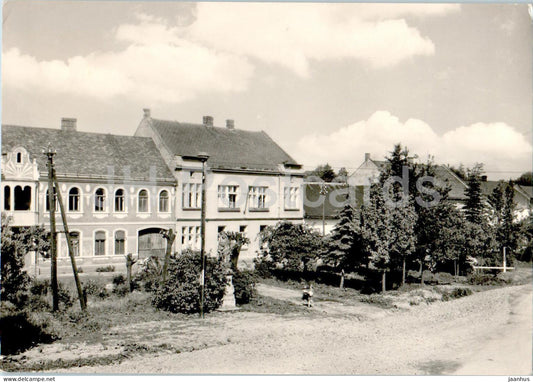Horni Mostenice - Tyrsovo namesti okr Prerov - Tyrsovo Square - 1963 - Czech Repubic - Czechoslovakia - unused - JH Postcards