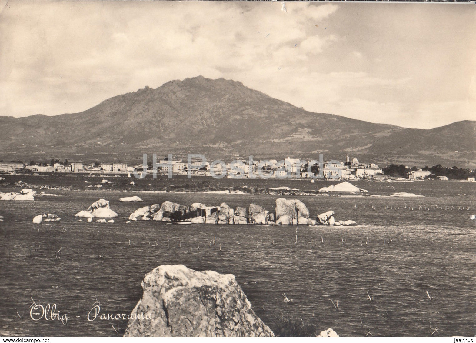 Olbia - panorama - 1966 - Italy - used - JH Postcards