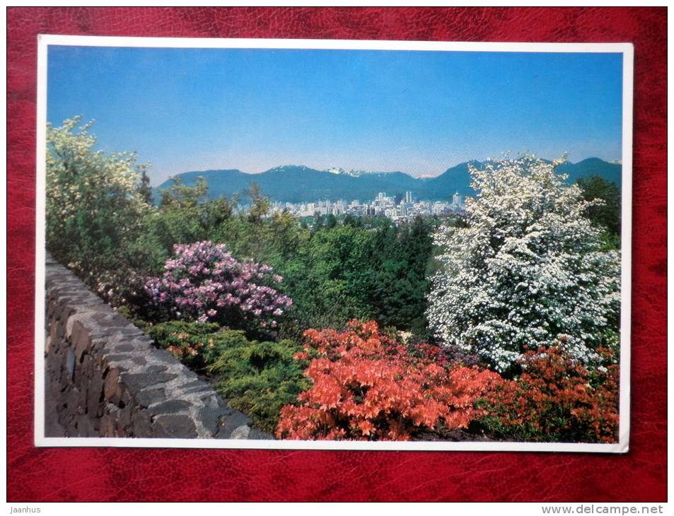 British Columbia`s Dogwood - City view - Vancouver - Canada - unused - JH Postcards