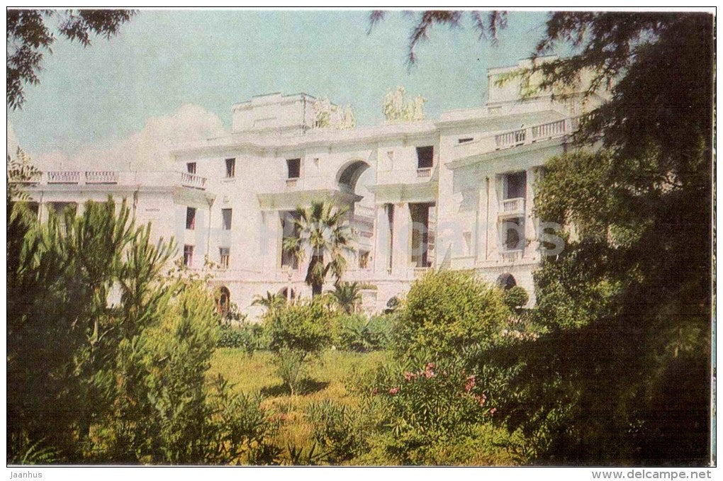 sanatorium New Sochi - Sochi - Black Sea Coast - 1966 - Russia USSR - unused - JH Postcards