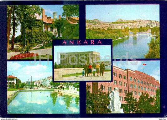 Ankara - views from the city - multiview - 06-127 - Turkey - unused - JH Postcards