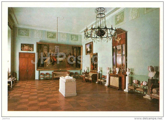 Tiepolo Hall - Arkhangelskoye Palace - 1977 - Russia USSR - unused - JH Postcards