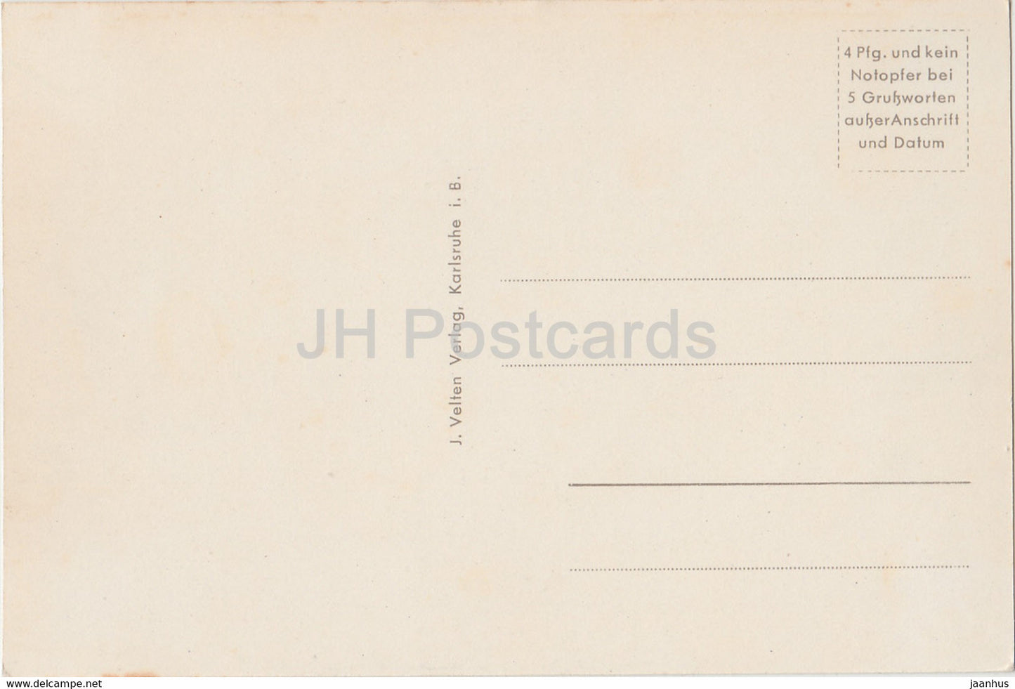 Augsburg - Augustus Brunnen - 5734 - old postcard - Germany - unused