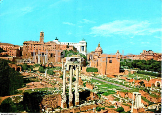 Roma - Rome - Foro Romano - Roman Forum - ancient world - 1/62 - Italy - unused - JH Postcards
