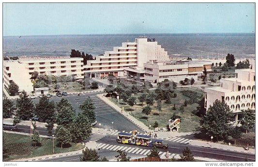 The Center of the Resort - Albena - resort - 1982 - Bulgaria - unused - JH Postcards