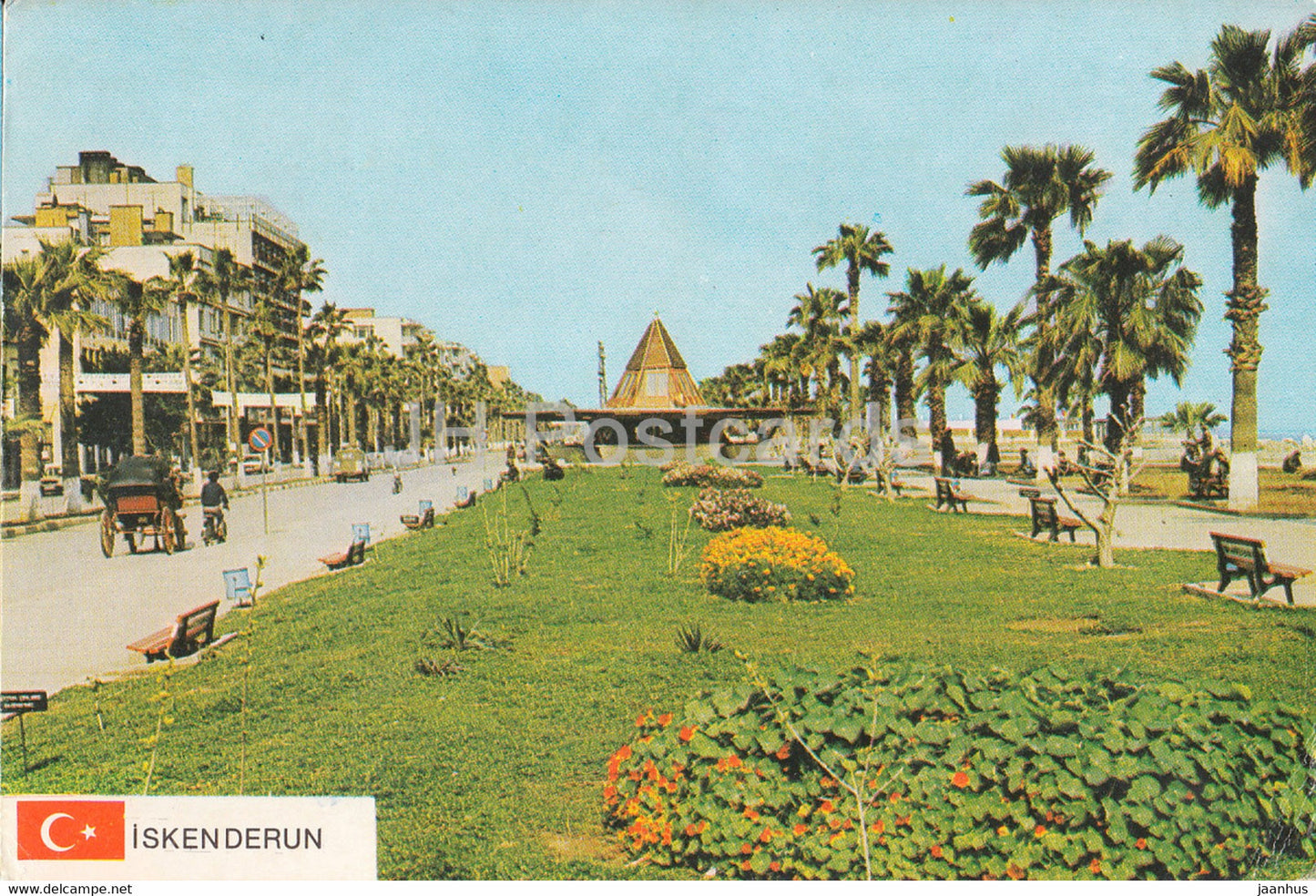 Iskenderun - Coastal Road - Park - 1984 - Turkey - used - JH Postcards