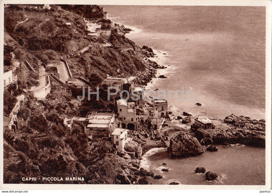 Capri - Piccola Marina - The Small Port - Italy - used - JH Postcards