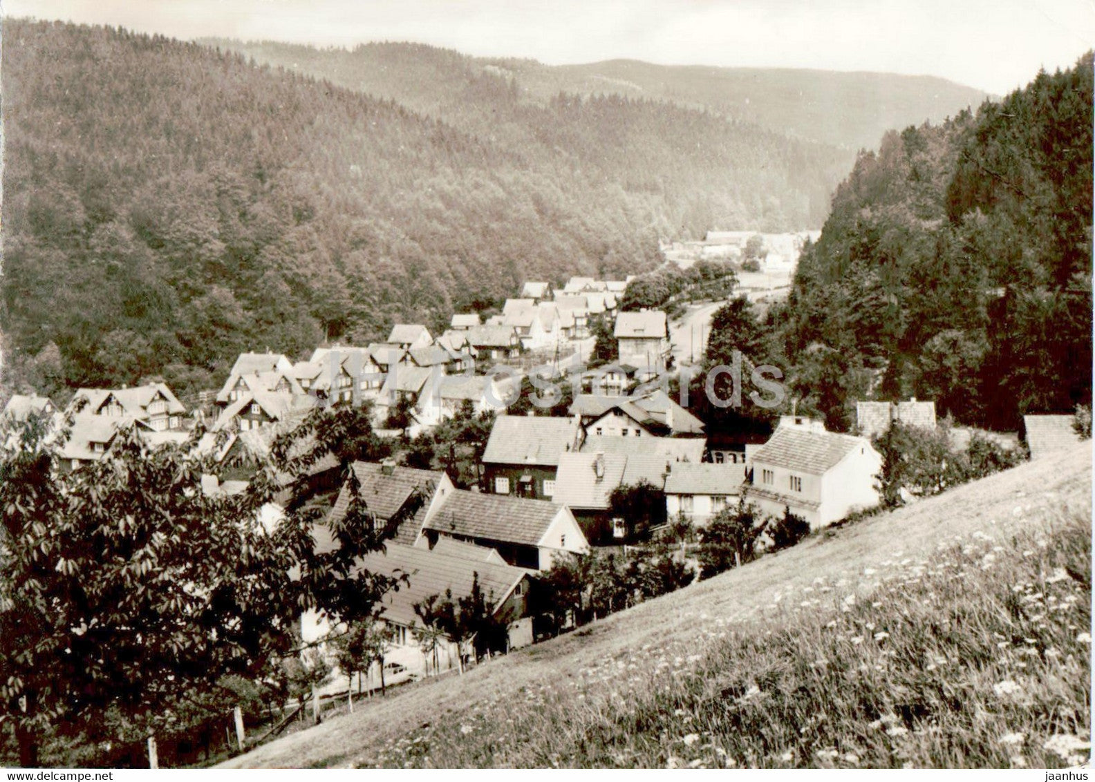 Schleusingerneundorf - Thur - old postcard - 1975 - Germany DDR - used - JH Postcards