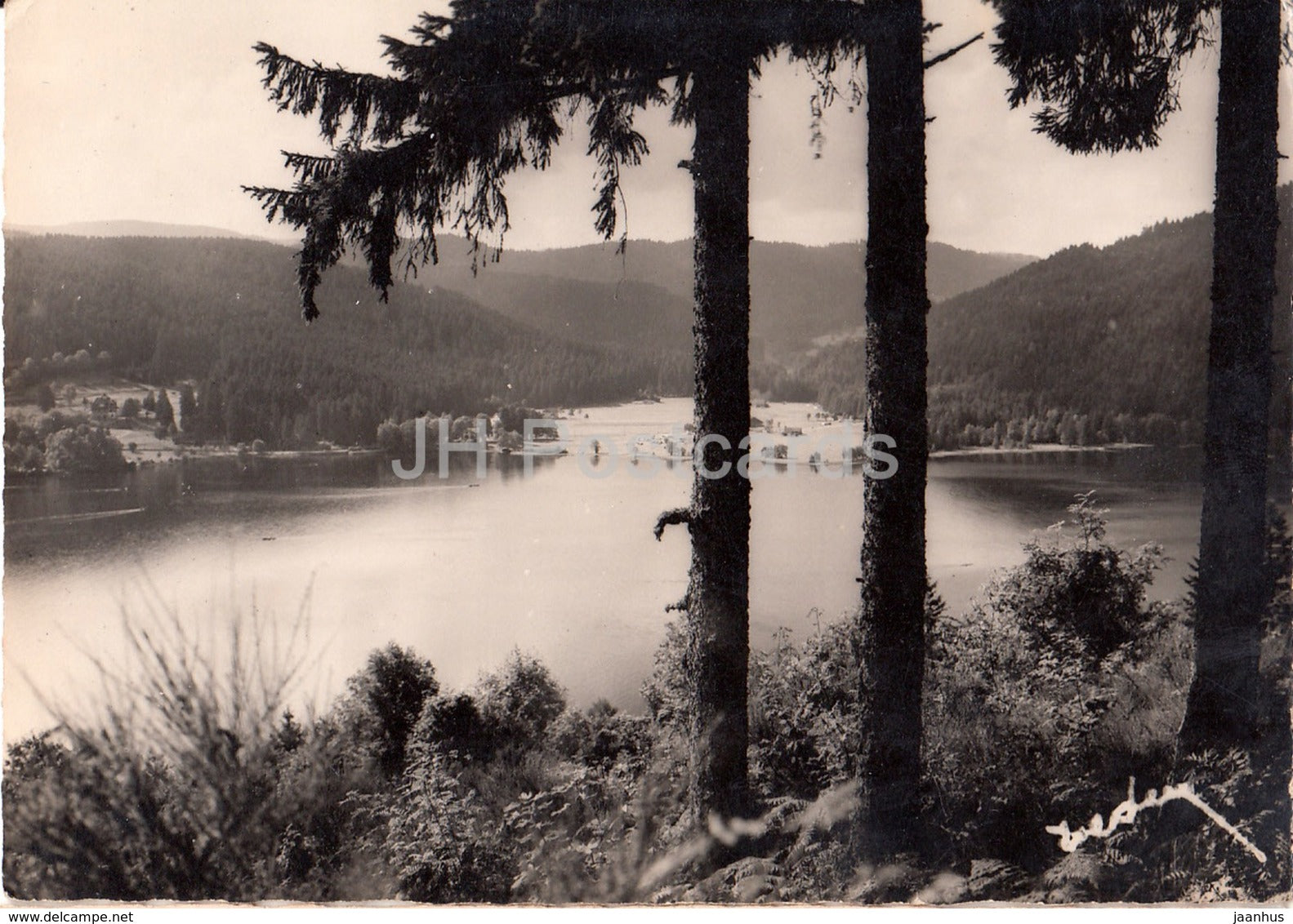 Gerardmer - Un echappee sur le Lac - lake - 516 - France - unused - JH Postcards
