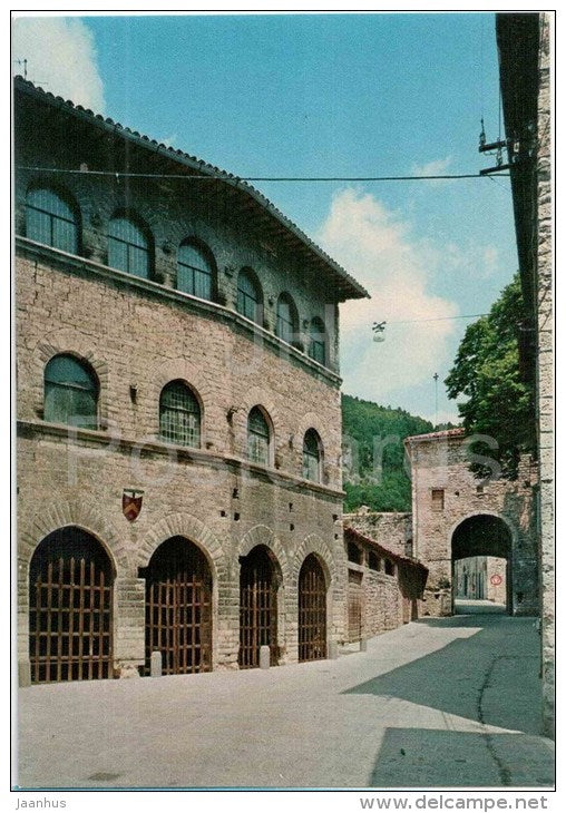 Palazzo Capitano del Popolo - Palace - Gubbio - Perugia - Umbria - 54309 - Italia - Italy - unused - JH Postcards