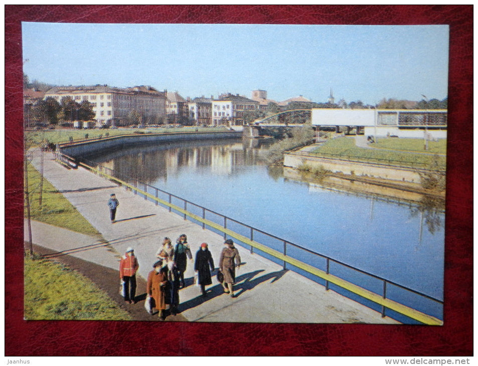 Suur-Emajõgi river - Tartu - 1982 - Estonia - USSR - unused - JH Postcards