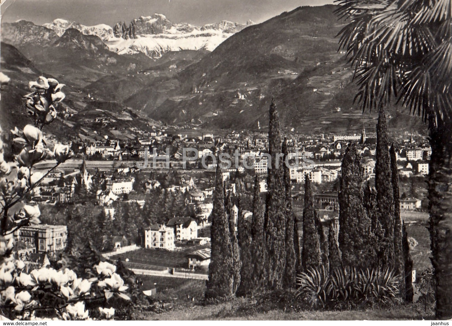 Bolzano verso le Dolomiti - Bozen gg. den Rosengarten - Italy - 1961 - used - JH Postcards