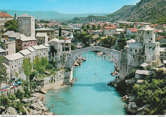 Mostar - Stari Most - The Ancient Bridge - 2049 - Yugoslavia - Bosnia and Herzegovina - unused - JH Postcards