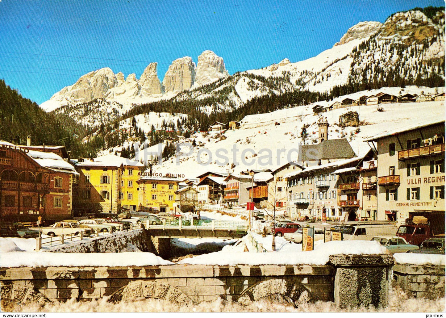 Dolomiti - Campitello di Fassa - 581 - Italy - unused - JH Postcards