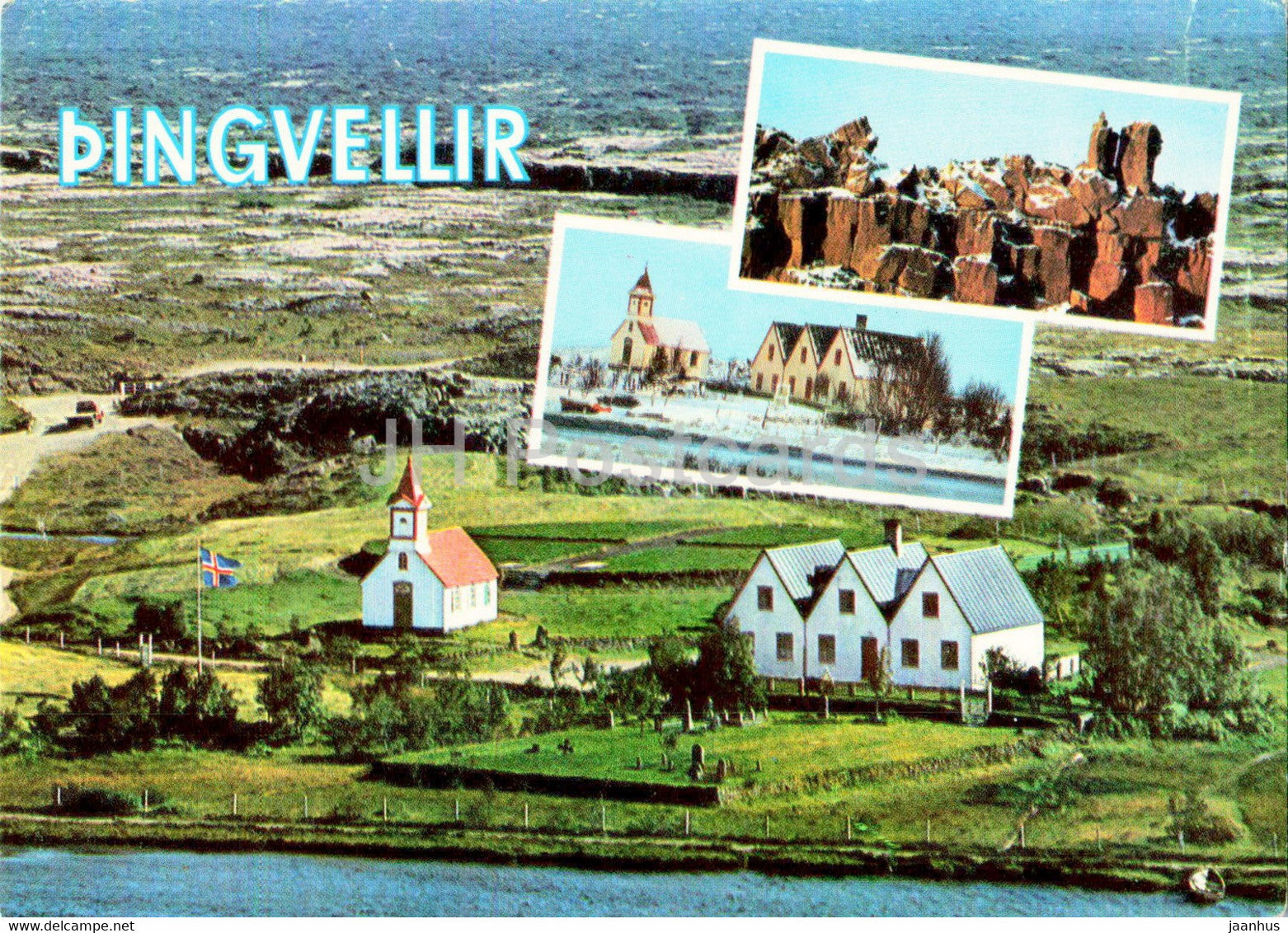 Thingvellir - The site of the Icelandic Parliament - Iceland - unused - JH Postcards