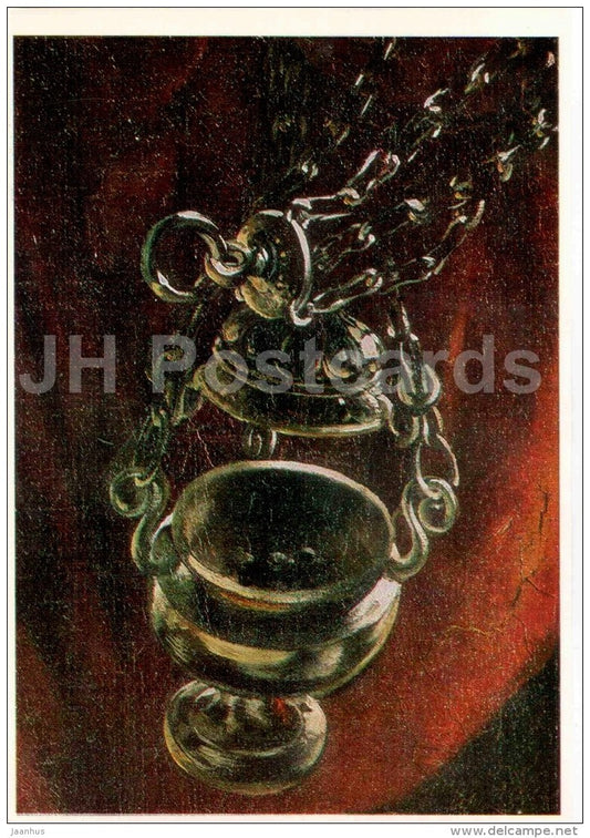 painting by K. Bryullov - Last Day of Pompeii , 1833 - detail - Russian art - 1979 - Russia USSR - unused - JH Postcards