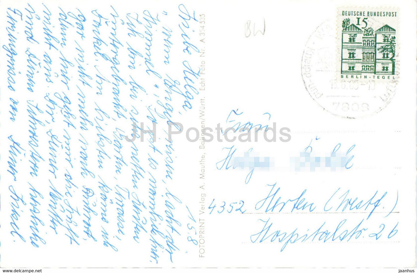 Kneipp Kurort - Waldkirch im Breisgau - Stadtsee - old postcard - Germany - used