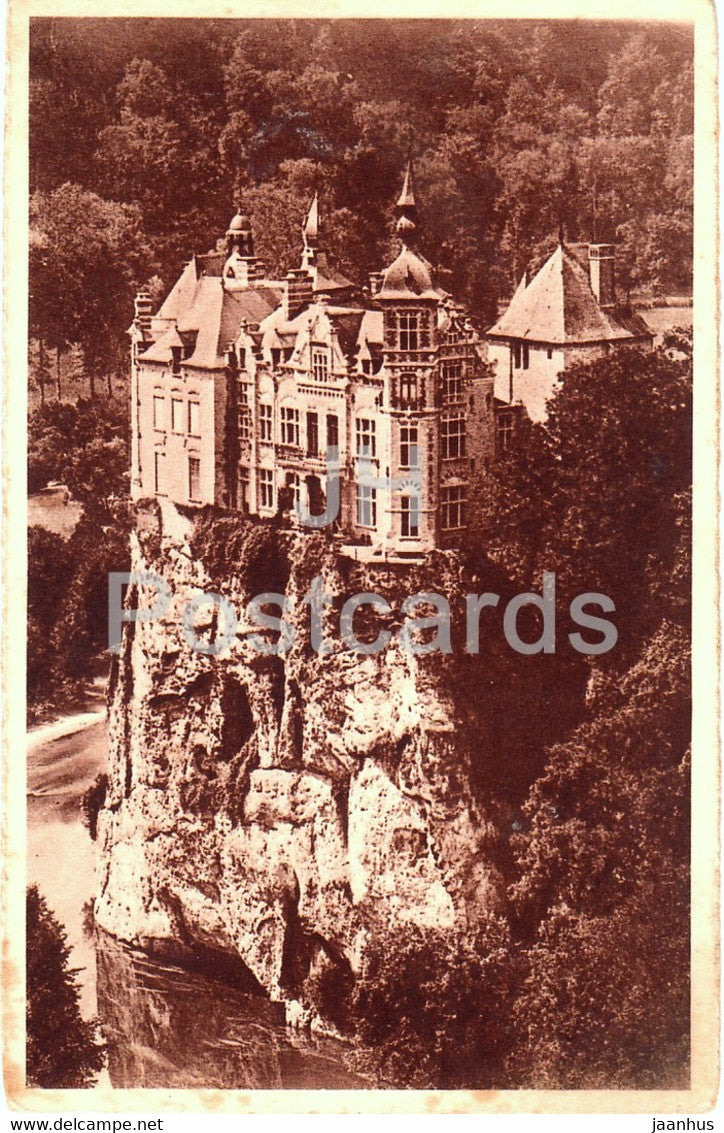 Dinant - Chateau de Walzin - 4 - castle - old postcard - Belgium - unused - JH Postcards