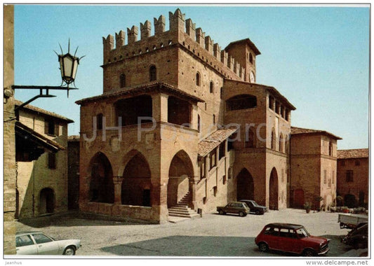 Palazzo del Comune - Town Hall - Castell`Arquato - Piacenza - Emilia-Romagna - 68400 - Italia - Italy - unused - JH Postcards