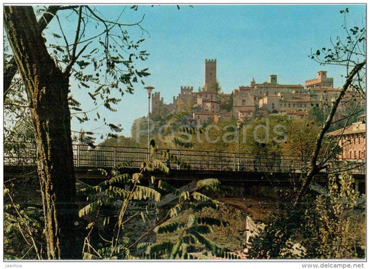 panorama - Castell`Arquato - Piacenza - Emilia-Romagna - 29014 - FIO 15/33 - Italia - Italy - unused - JH Postcards