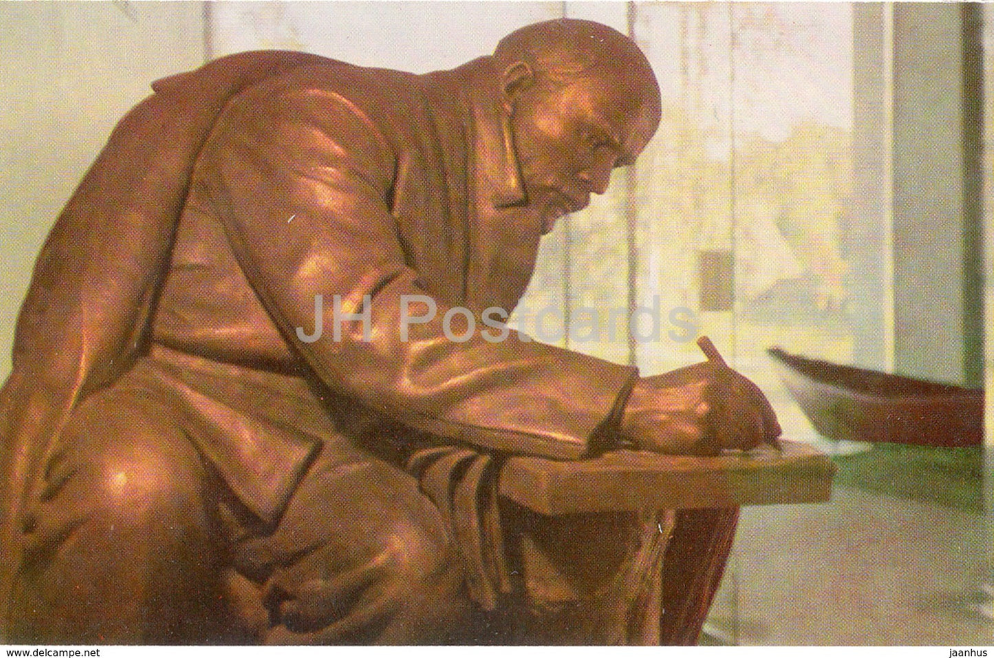 Razliv - Pavilion of Lenin Museum - sculpture - Lenin Memorial - 1970 - Russia USSR -  unused - JH Postcards