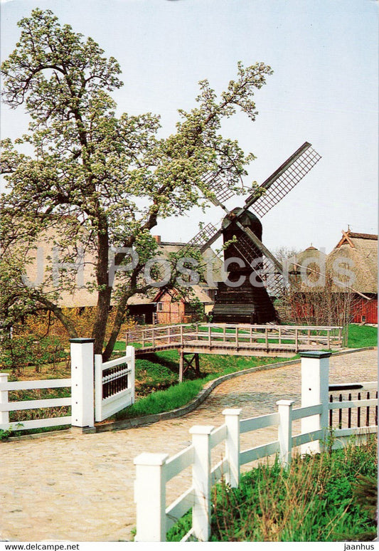 Altlander Muhle in Vier und Marschland - windmill - Germany - unused - JH Postcards