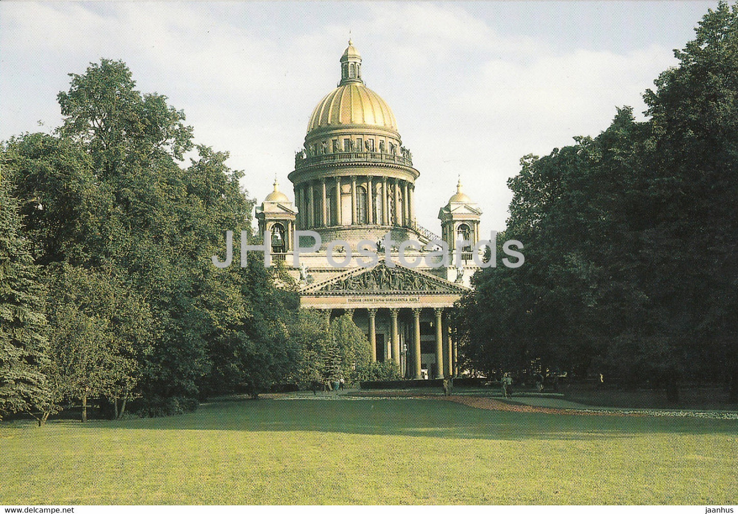 Leningrad - St Petersburg - St Isaac's Cathedral - Russia USSR - unused - JH Postcards